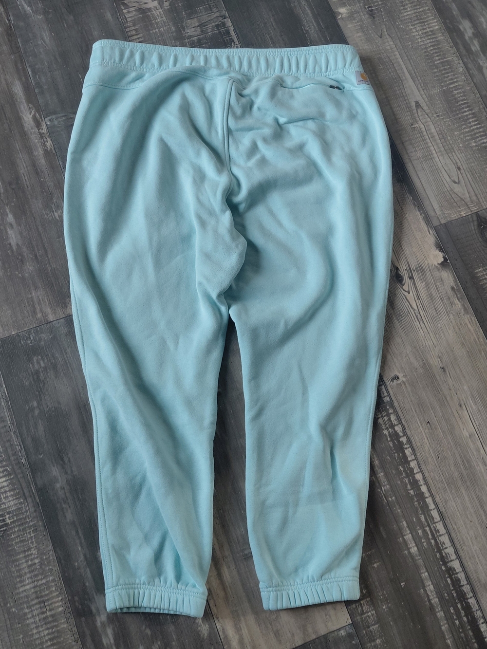 Carhartt Light Blue Women's Jogger Sweatpants - Picture 2 of 7